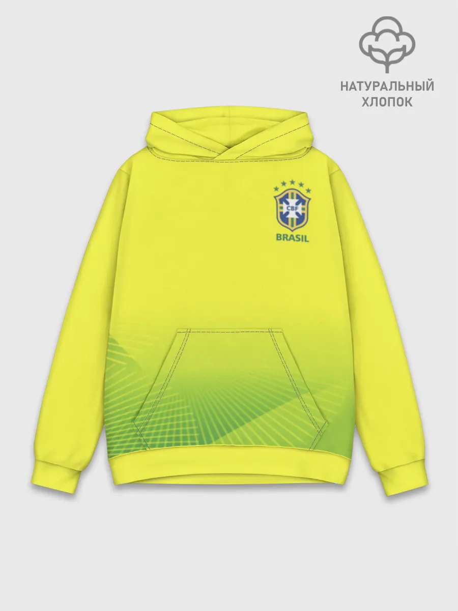 Худи мужской база хлопок / FootballBrazil