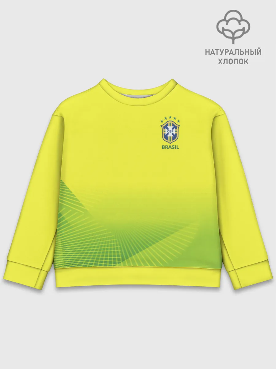 Детский свитшот хлопок / FootballBrazil