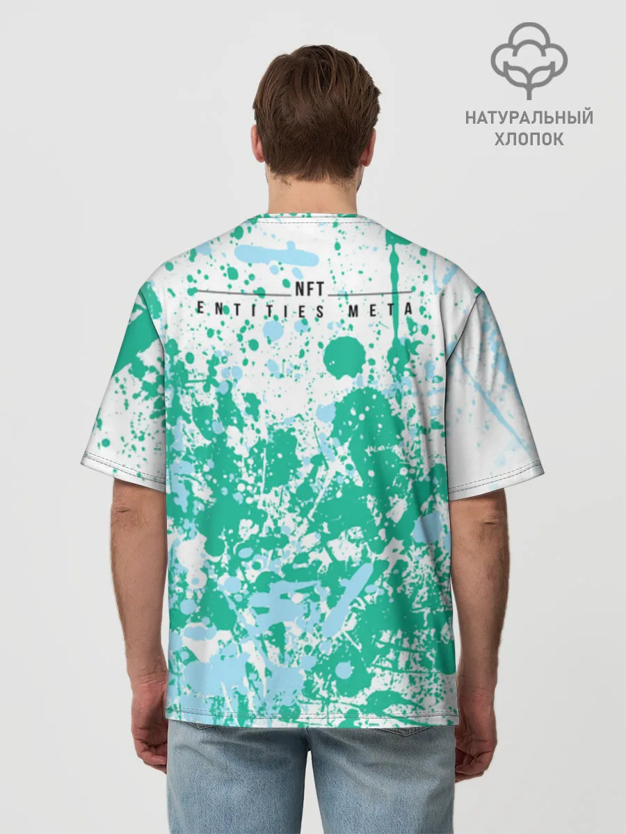 Футболка Мужская оверсайз премиум / Месси