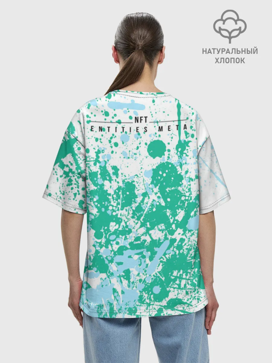 Футболка женская оверсайз премиум / Месси