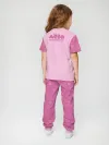 Детская пижама с брюками хлопок / Грузовичок Лёва Pink