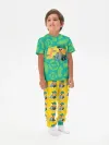 Детская пижама с брюками хлопок / Грузовичок Лёва Gruzik