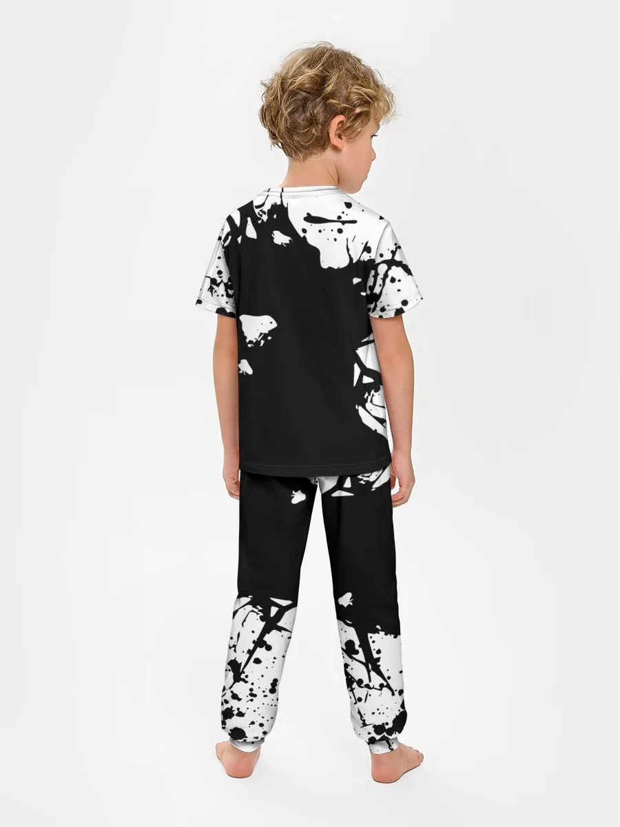 Детская пижама с брюками / Velial Squad свет или тьма,