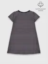 Детское платье хлопок / Тёмно-синяя полоска