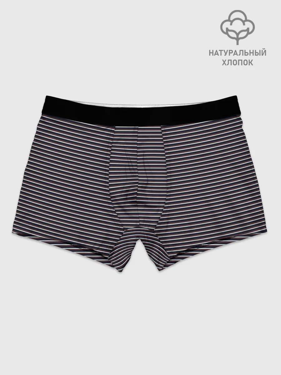Мужские боксеры / Тёмно-синяя полоска