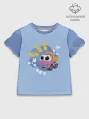 Детская футболка хлопок / Грузовичок Лёва Blue