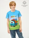 Детская футболка хлопок / Грузовичок Лёва LevaPlay