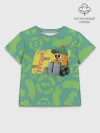 Детская футболка хлопок / Грузовичок Лёва GruzikYellowGreen