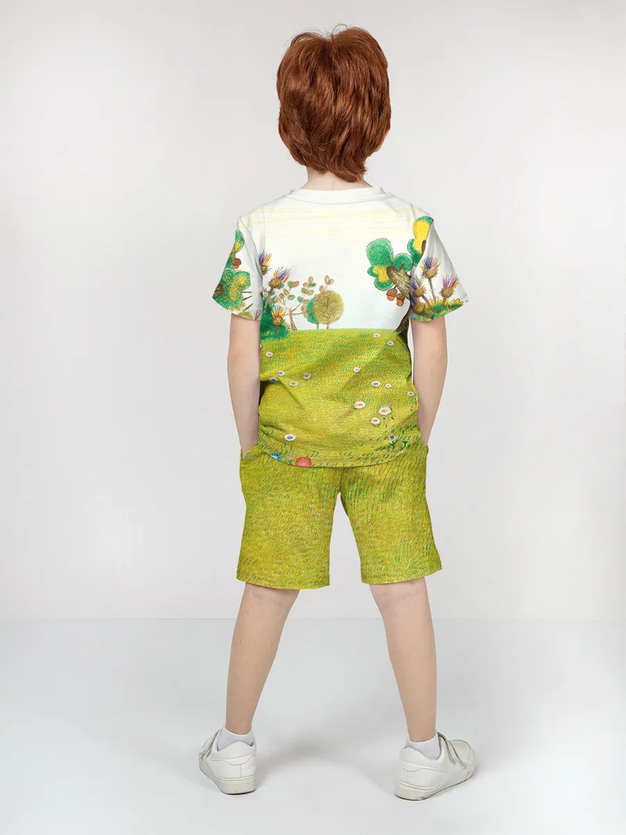 Детская пижама с шортами / Винни Пух и Пятачок