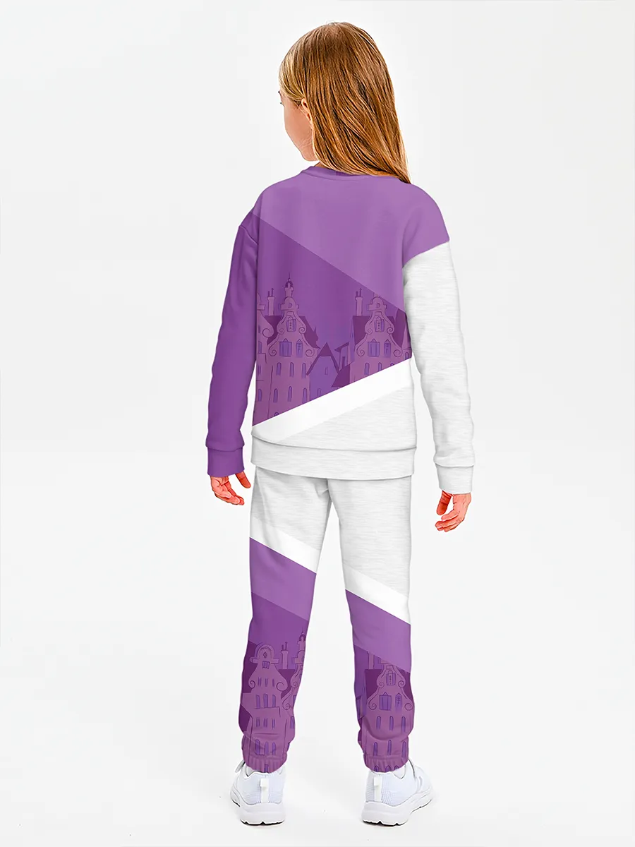 Детский костюм свитшот+штаны / Малыш и Карлсон Vilet