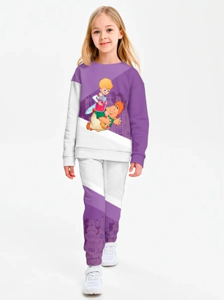 Детский костюм свитшот+штаны / Малыш и Карлсон Vilet