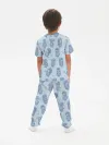 Детская пижама с брюками хлопок / Ежик в тумане Egg_Blue