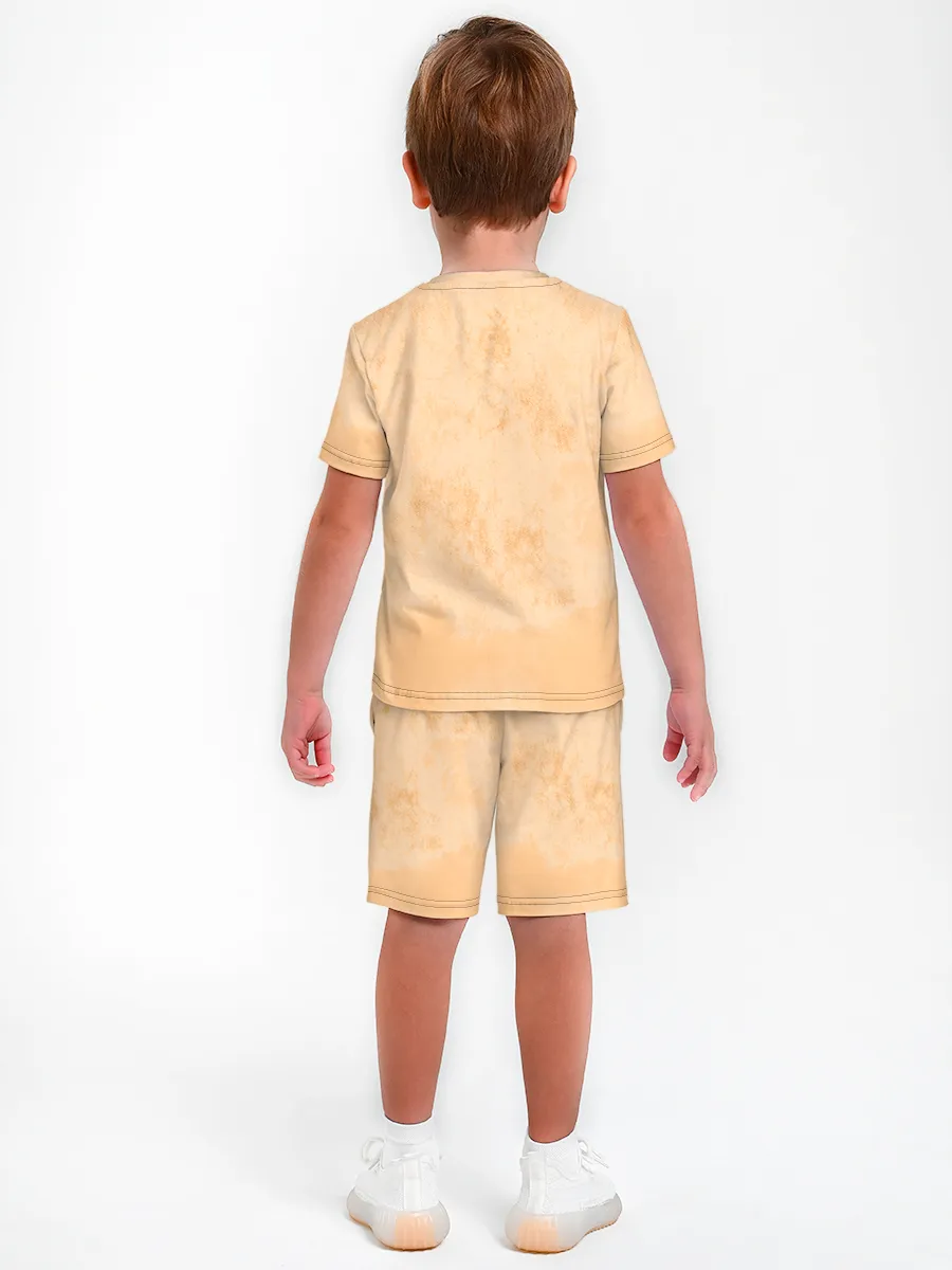 Детская пижама с шортами / Простоквашино Beige