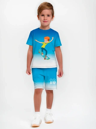 Детская пижама с шортами / Простоквашино Ten