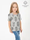 Детская футболка хлопок / Ёжик в тумане Grey