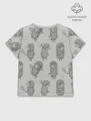 Детская футболка хлопок / Ёжик в тумане Grey