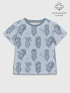 Детская футболка хлопок / Ёжик в тумане Blue