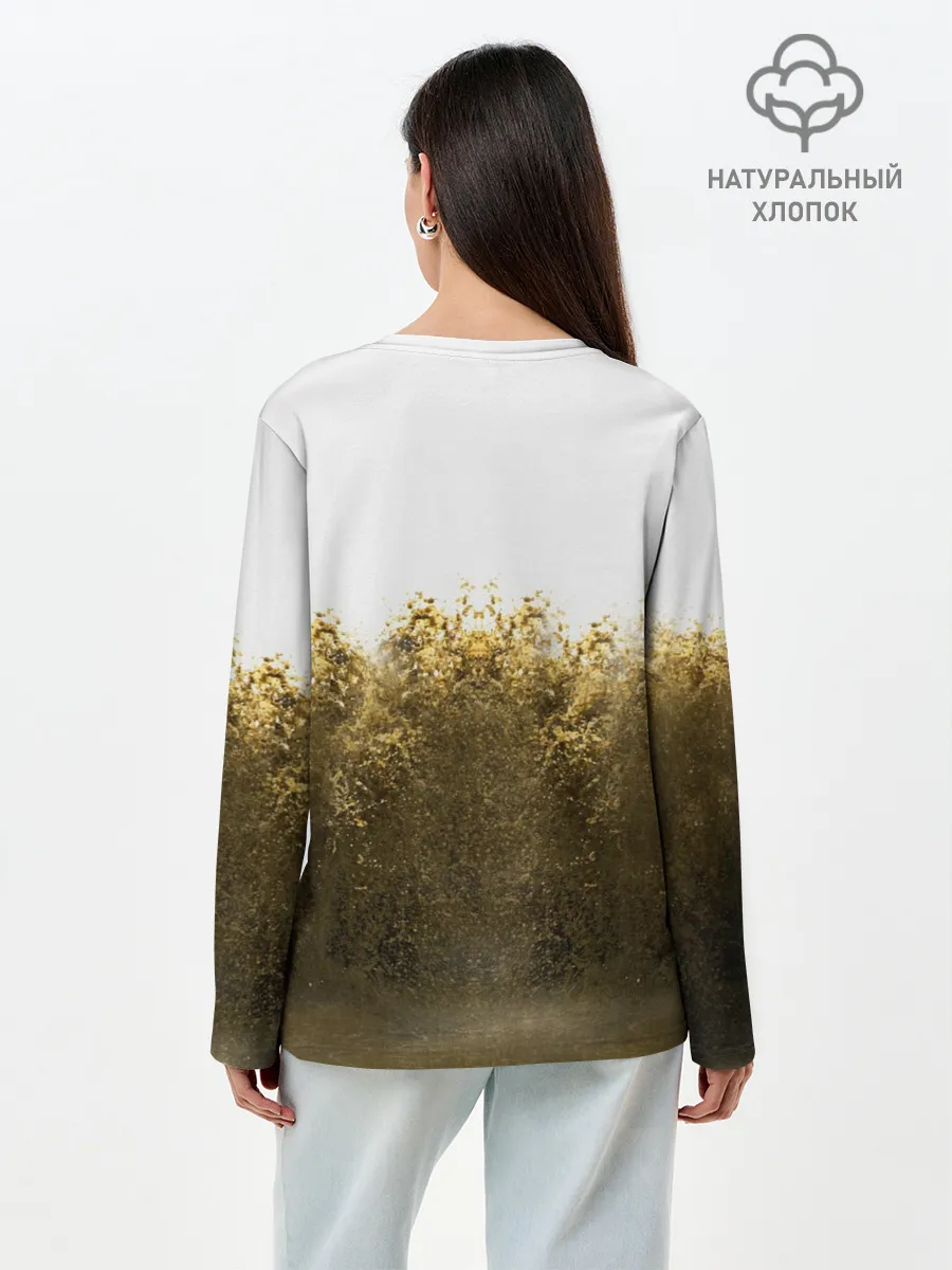 Лонгслив женский. Хлопок / Mercedes