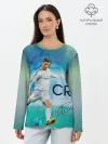 Лонгслив женский. Хлопок / Ronaldo