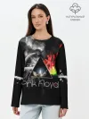 Лонгслив женский. Хлопок / Pink Floyd