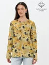 Лонгслив женский. Хлопок / Doge
