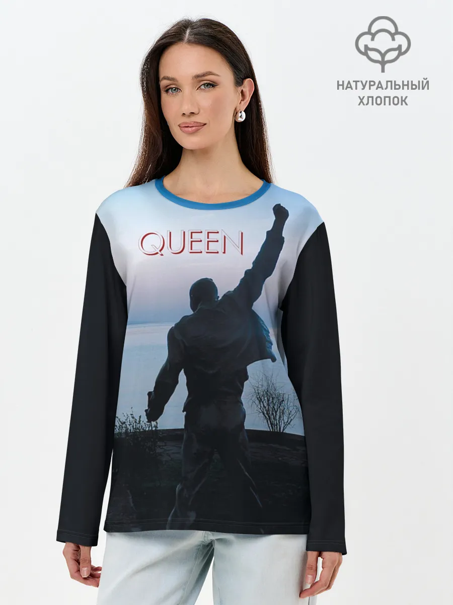 Лонгслив женский. Хлопок / Queen