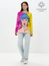 Лонгслив женский. Хлопок / POP ART