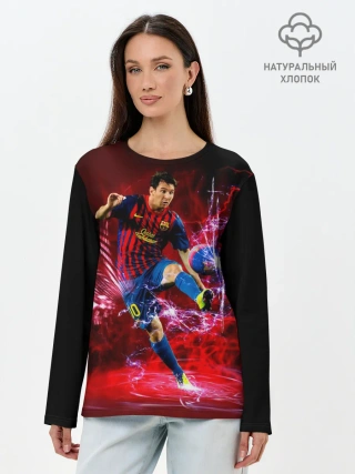 Лонгслив женский. Хлопок / Messi