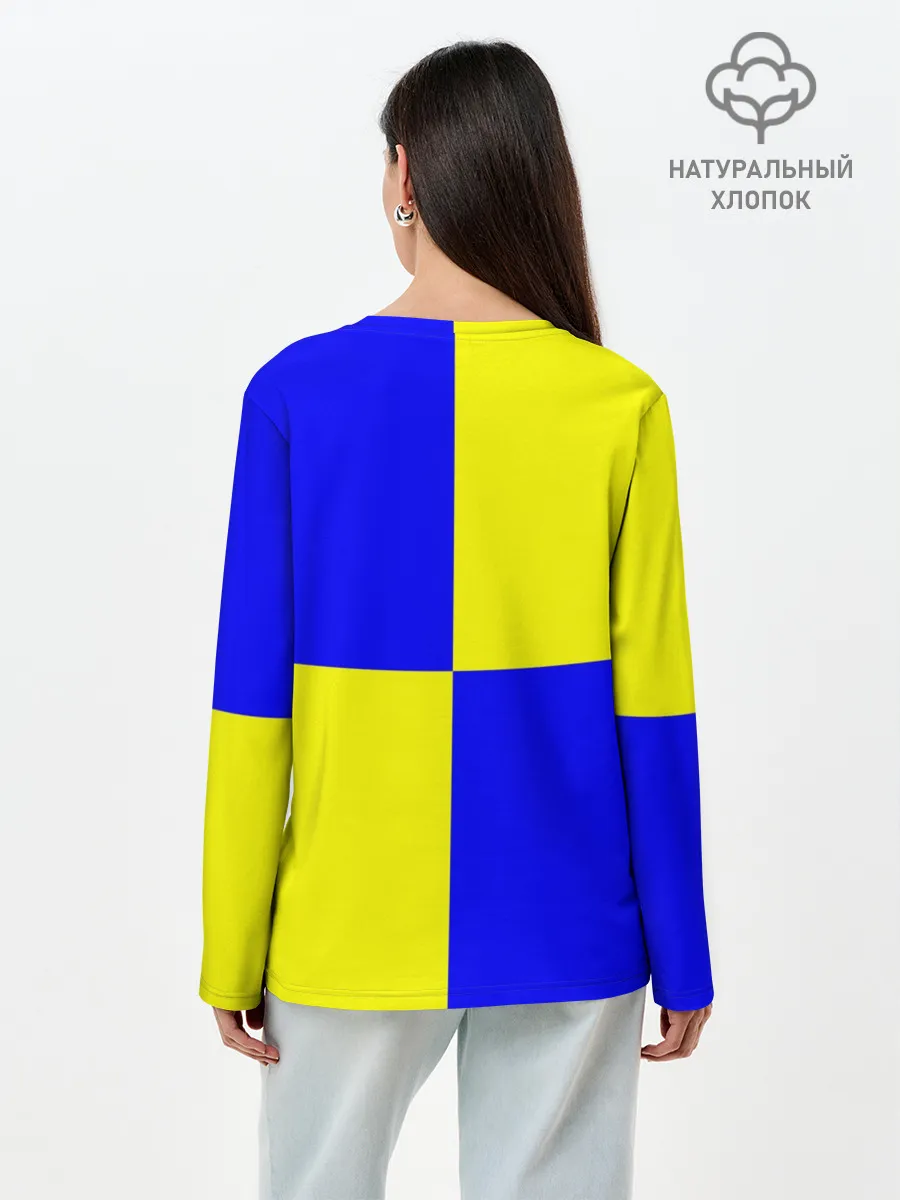 Лонгслив женский. Хлопок / ФК Ростов