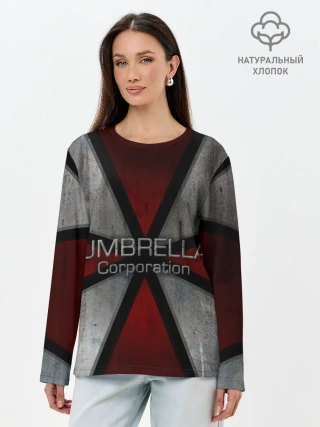 Лонгслив женский. Хлопок / Umbrella corps