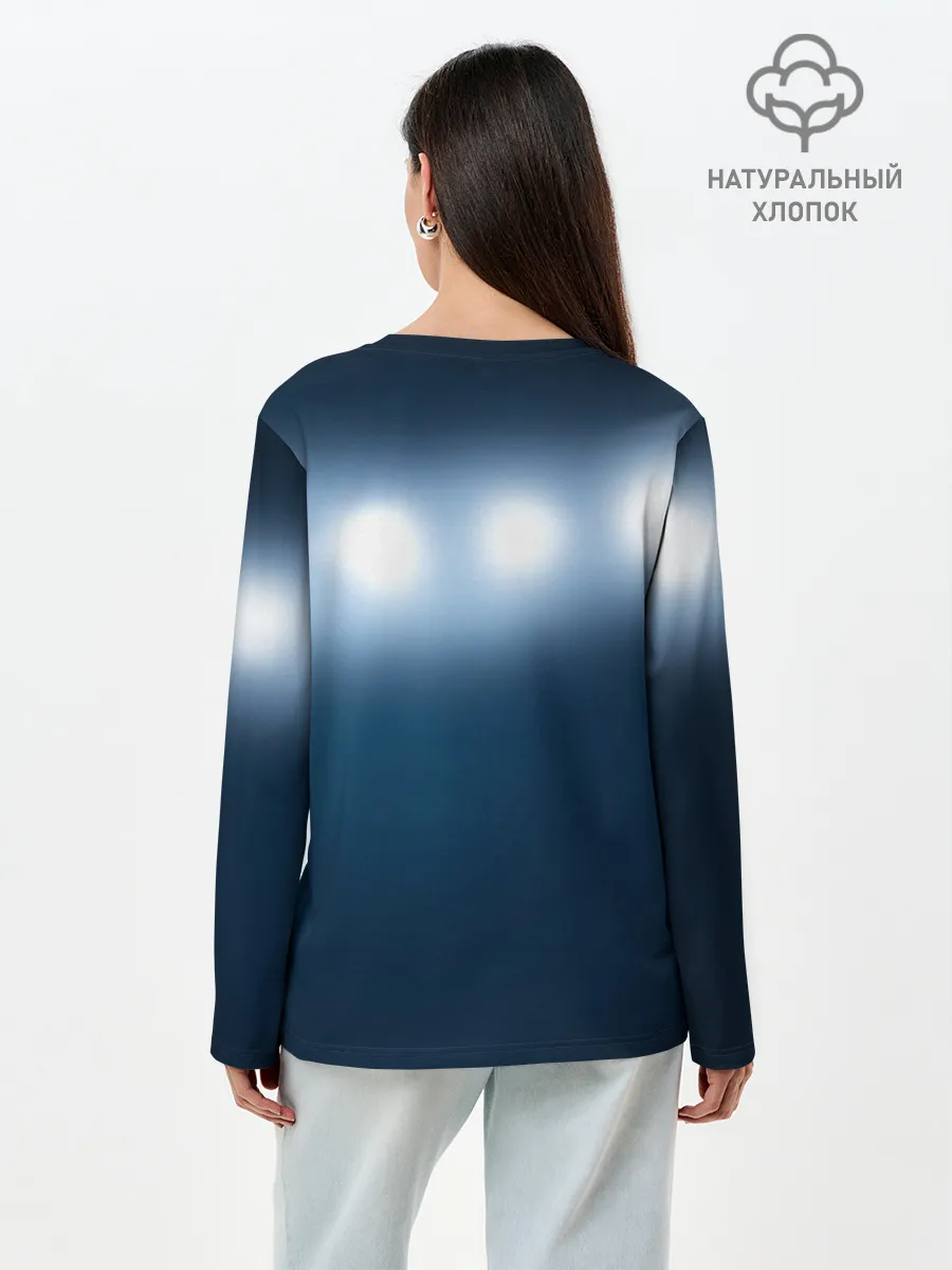 Лонгслив женский. Хлопок / Волейбол 4