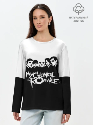 Лонгслив женский. Хлопок / My Chemical Romance