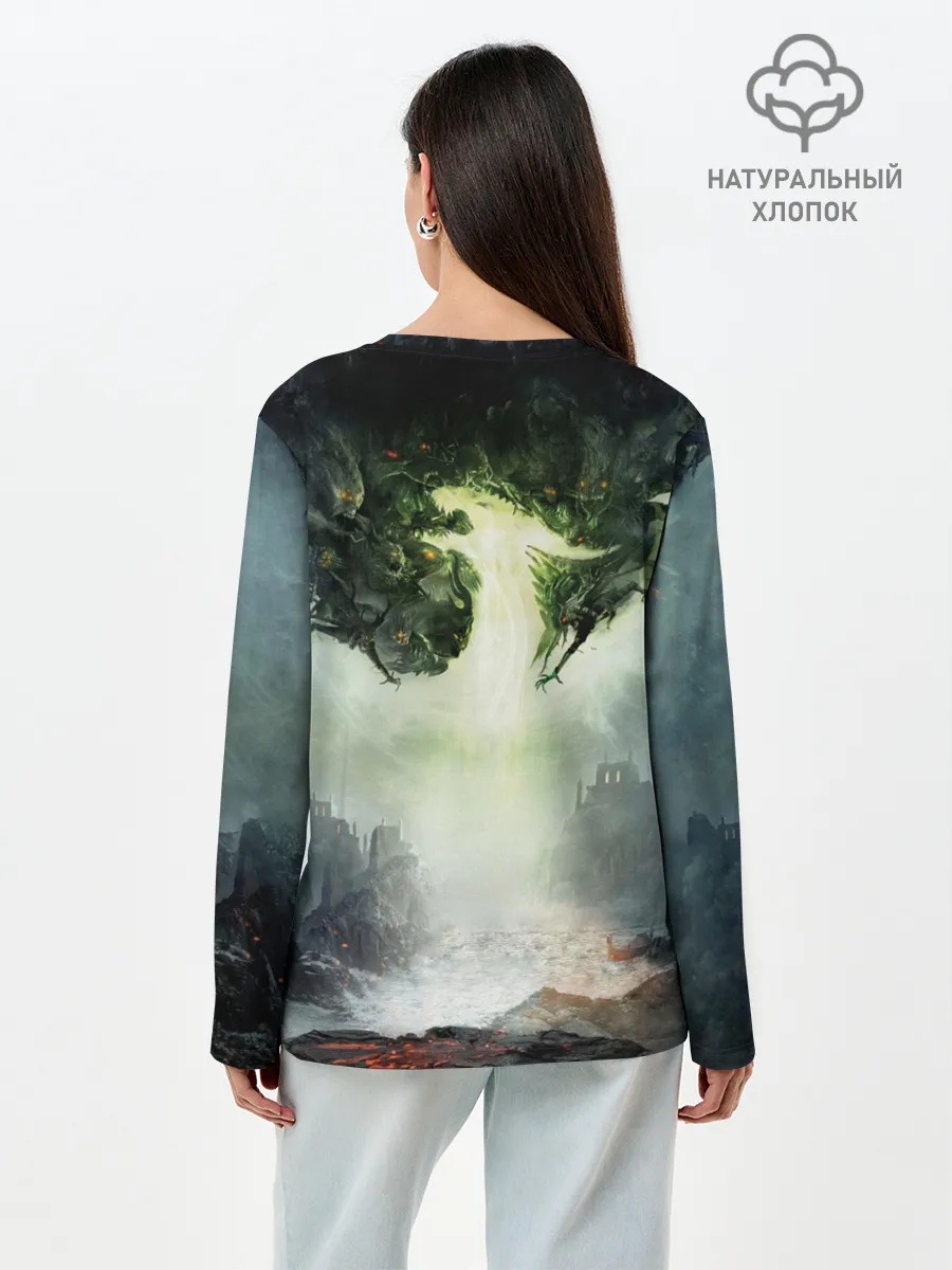 Лонгслив женский. Хлопок / Dragon Age: Inquisition