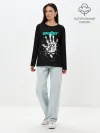 Лонгслив женский. Хлопок / Sick of it