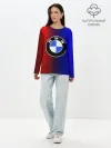 Лонгслив женский. Хлопок / BMW SPORT ABSTRACT