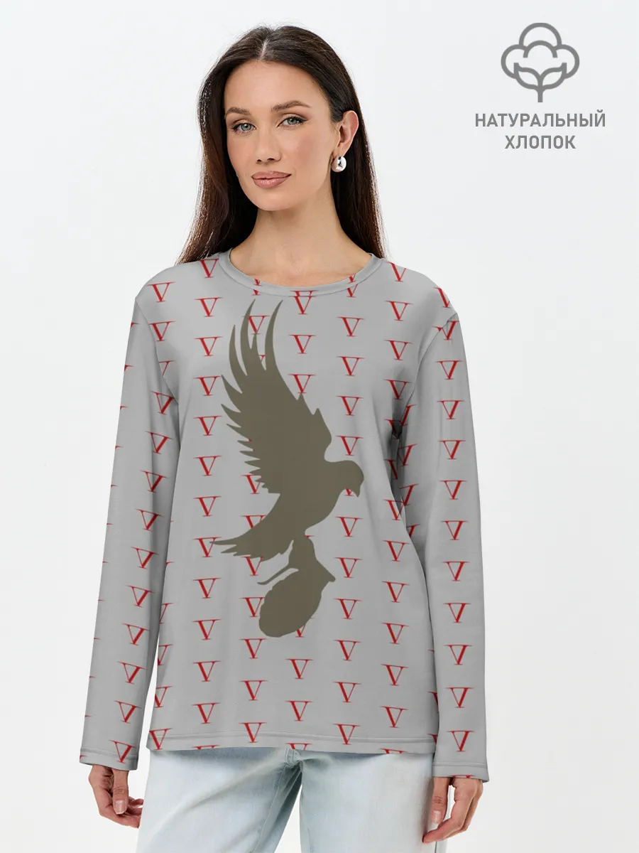 Лонгслив женский. Хлопок / Hollywood Undead