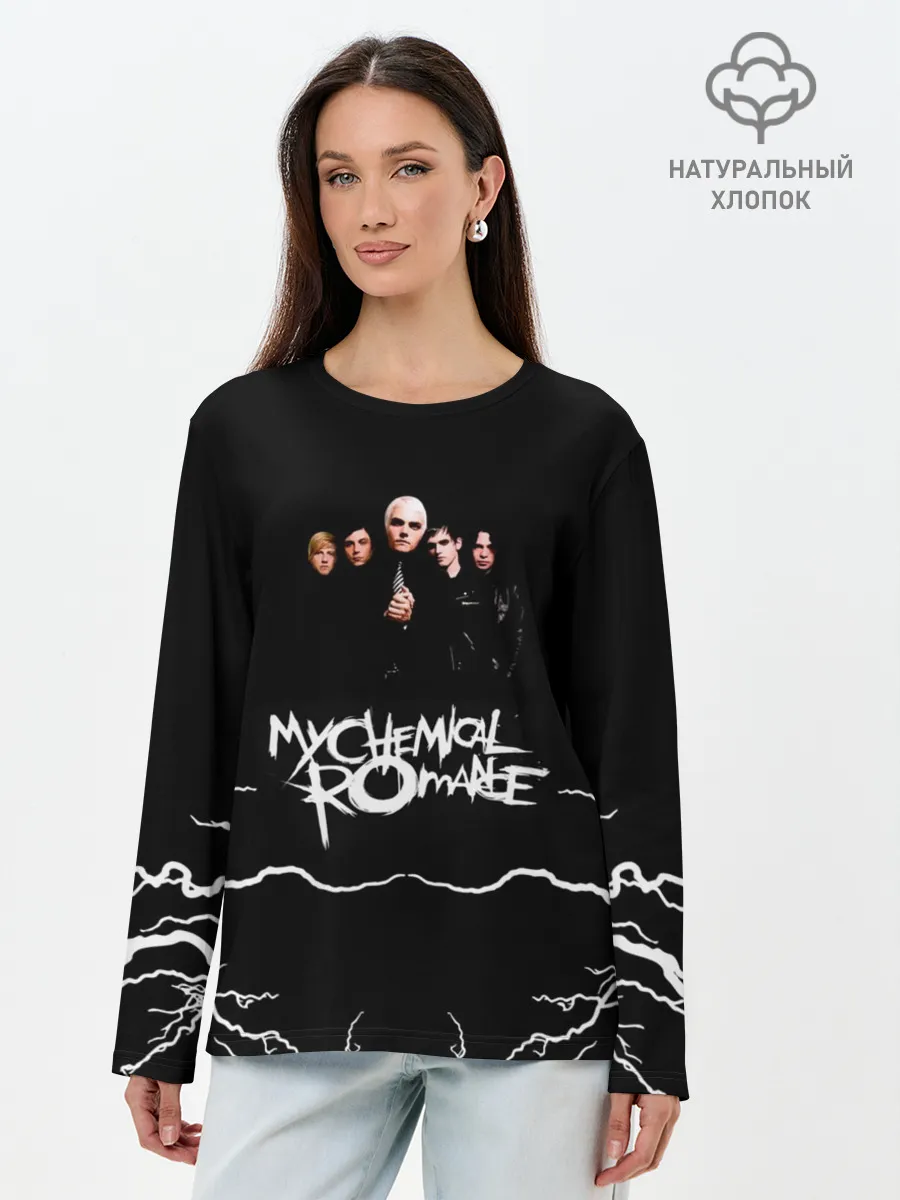 Лонгслив женский. Хлопок / My Chemical Romance