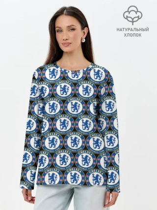 Лонгслив женский. Хлопок / Chelsea