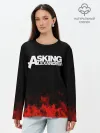 Лонгслив женский. Хлопок / Asking Alexandria