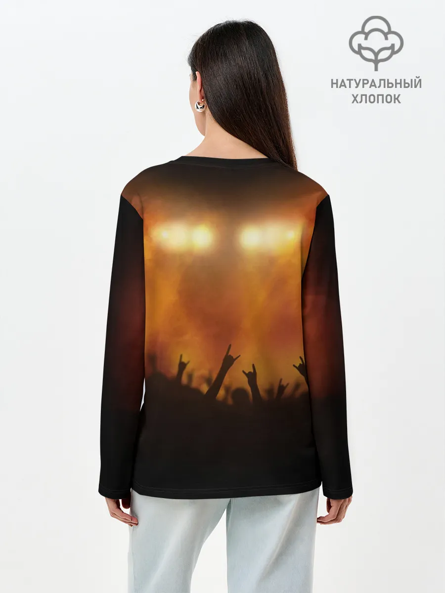 Лонгслив женский. Хлопок / Five Finger Death Punch