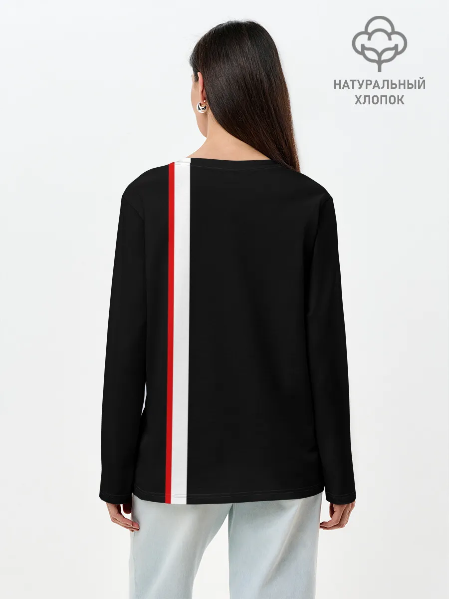 Лонгслив женский. Хлопок / BMW Motorsport