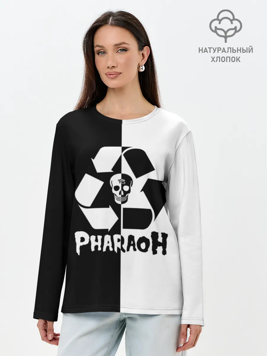 Лонгслив женский. Хлопок / Pharaoh