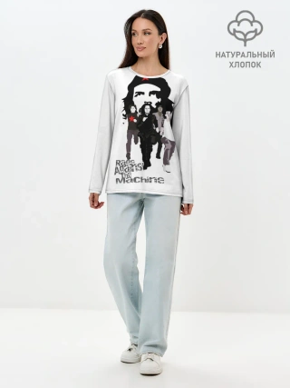 Лонгслив женский. Хлопок / Rage Against the Machine