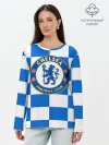 Лонгслив женский. Хлопок / FC Chelsea