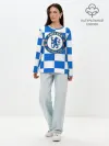 Лонгслив женский. Хлопок / FC Chelsea