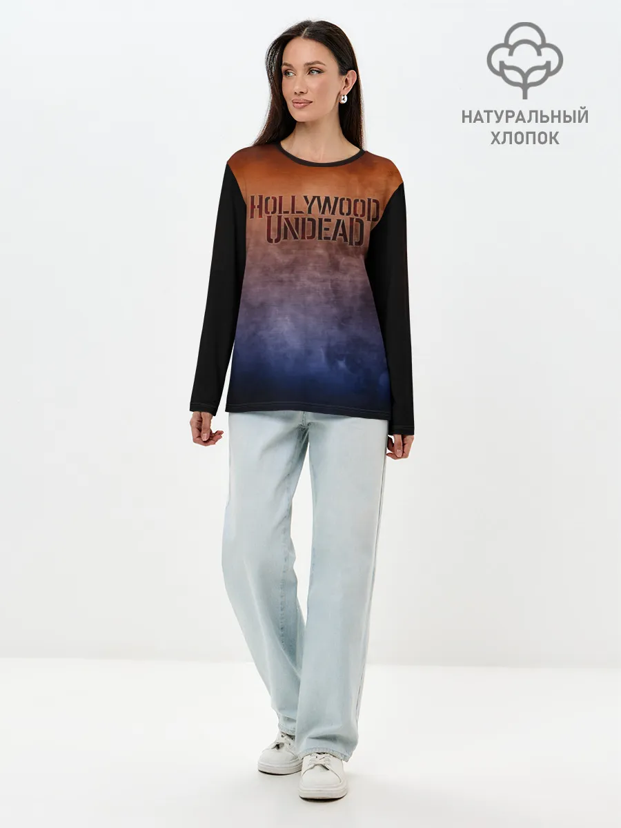 Лонгслив женский. Хлопок / Hollywood Undead