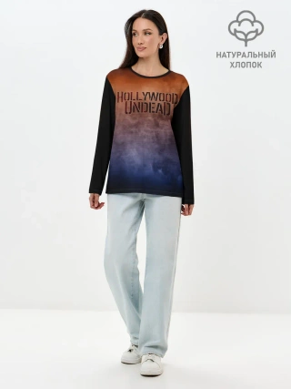 Лонгслив женский. Хлопок / Hollywood Undead