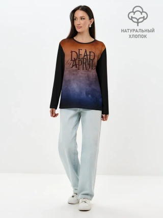Лонгслив женский. Хлопок / Dead by April