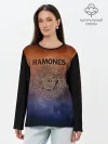 Лонгслив женский. Хлопок / Ramones