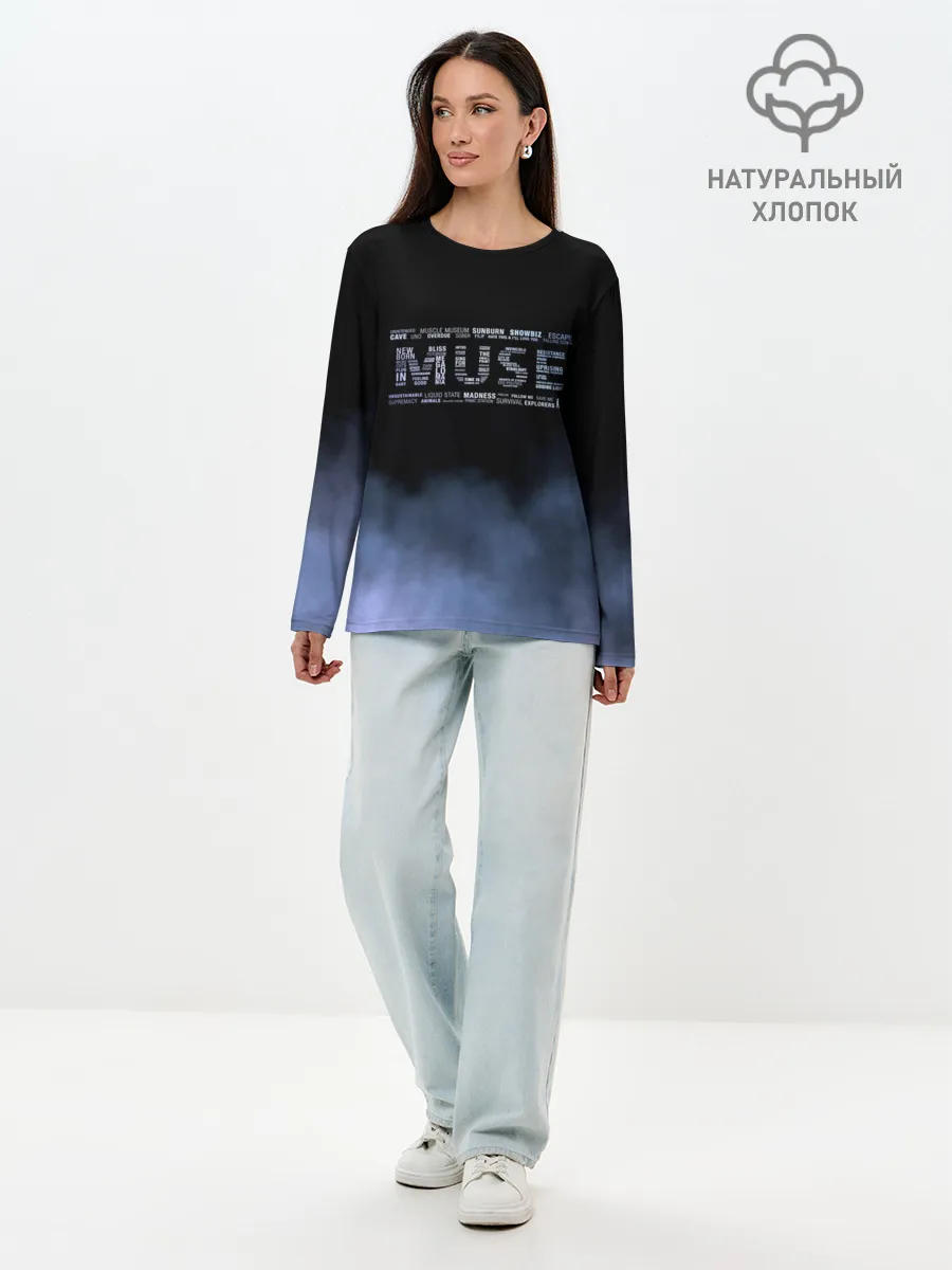 Лонгслив женский. Хлопок / Muse